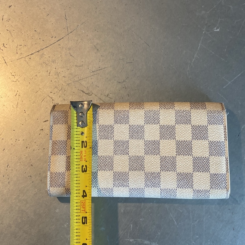 Louis Vuitton Sarah Damier Azur bifold Long wallet - Picture 6 of 16